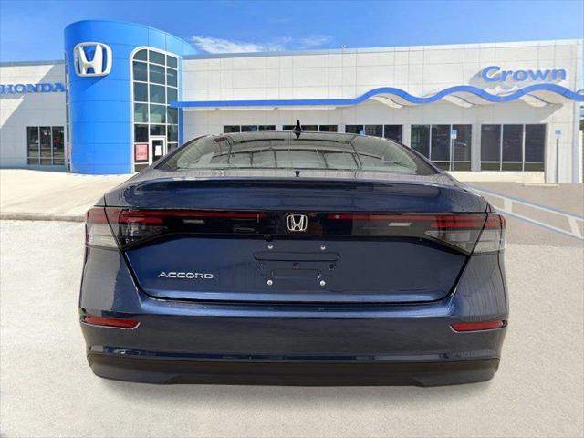 new 2025 Honda Accord car, priced at $31,710