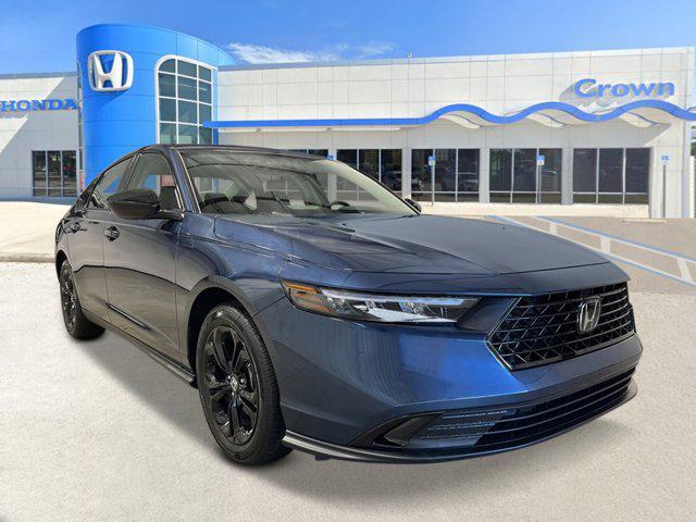new 2025 Honda Accord car, priced at $30,492
