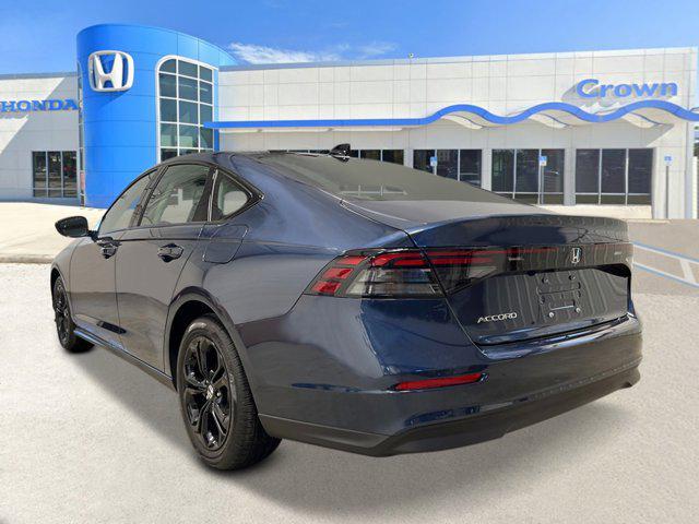 new 2025 Honda Accord car, priced at $30,492