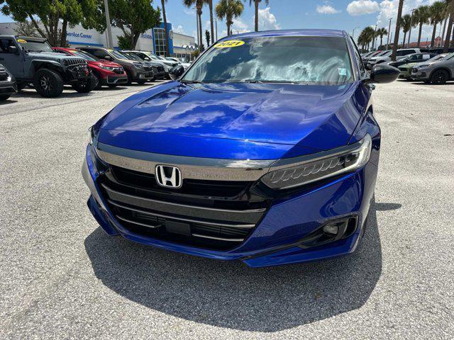 used 2021 Honda Accord car, priced at $25,500