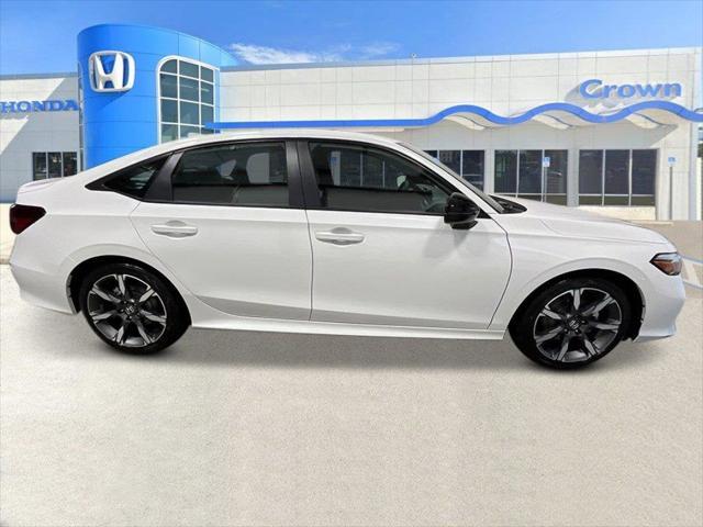 new 2025 Honda Civic Hybrid car, priced at $33,555