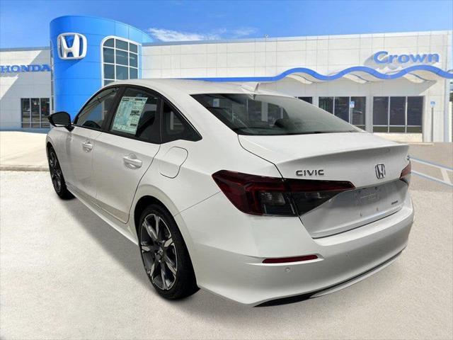 new 2025 Honda Civic Hybrid car, priced at $33,555