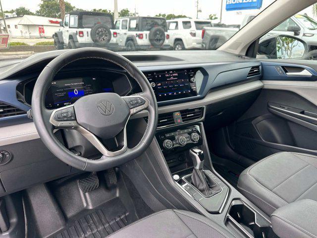 used 2024 Volkswagen Taos car, priced at $22,500