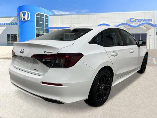 new 2025 Honda Civic Hybrid car, priced at $29,380