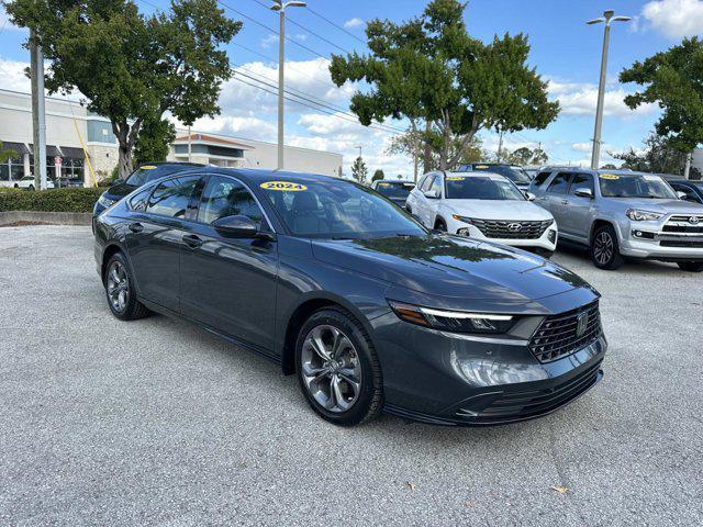 used 2024 Honda Accord Hybrid car, priced at $27,207