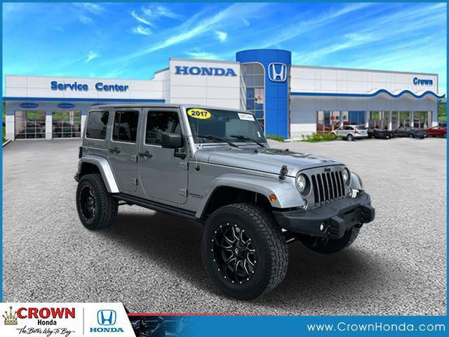 used 2017 Jeep Wrangler Unlimited car, priced at $22,000