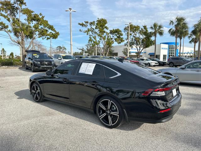 used 2024 Honda Accord Hybrid car, priced at $29,000