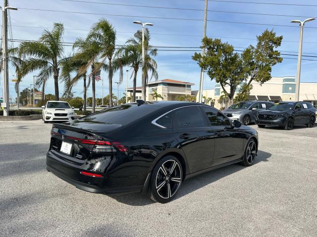 used 2024 Honda Accord Hybrid car, priced at $29,000