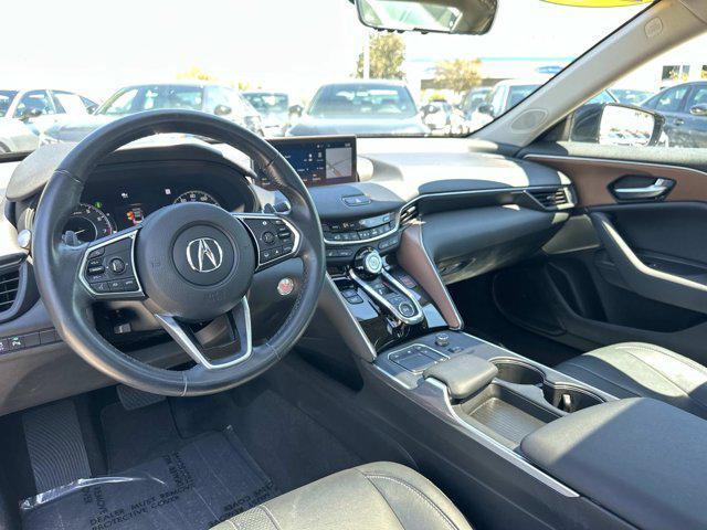 used 2021 Acura TLX car, priced at $27,600