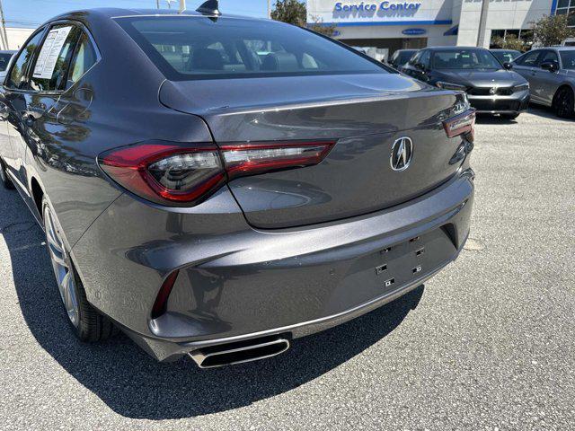used 2021 Acura TLX car, priced at $27,600