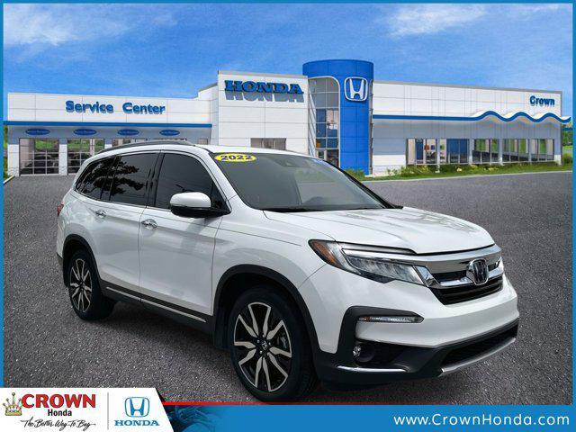 used 2022 Honda Pilot car, priced at $37,000
