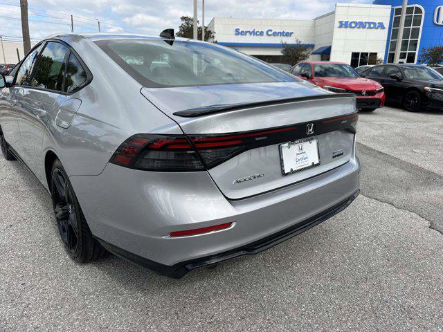 used 2025 Honda Accord Hybrid car, priced at $32,990