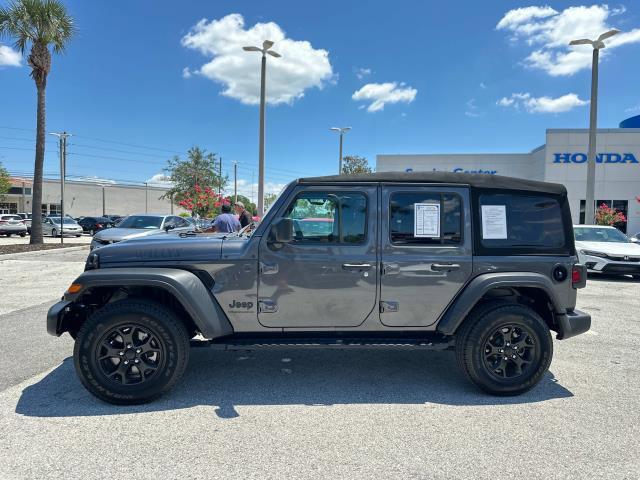 used 2023 Jeep Wrangler car, priced at $35,000