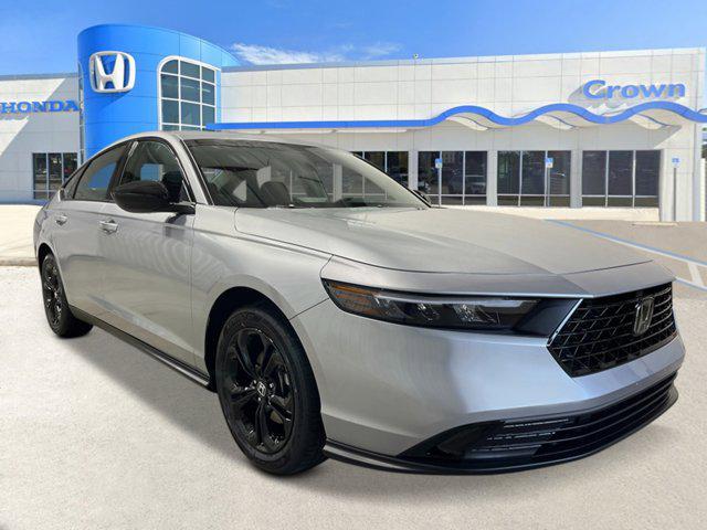 new 2025 Honda Accord car, priced at $30,492