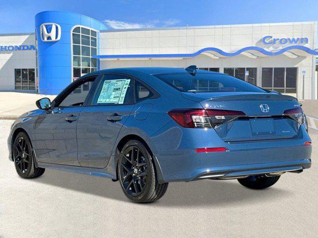new 2025 Honda Civic Hybrid car, priced at $29,380