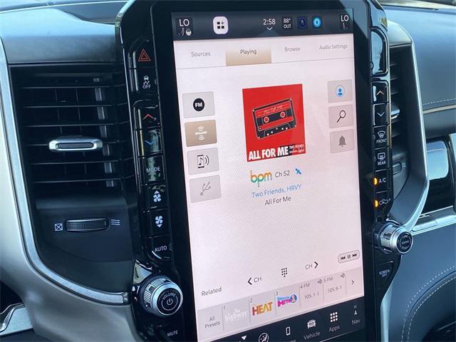 new 2025 Ram 1500 car, priced at $89,390