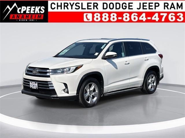 used 2017 Toyota Highlander car, priced at $25,990