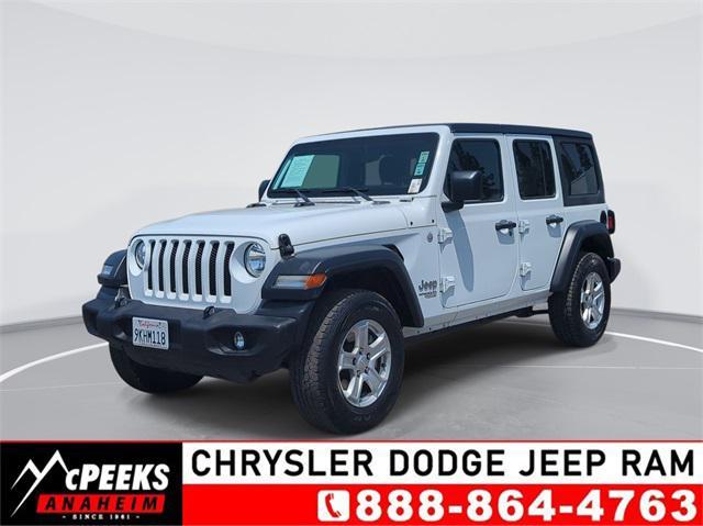 used 2019 Jeep Wrangler Unlimited car, priced at $21,990