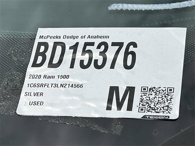 used 2020 Ram 1500 car, priced at $45,995