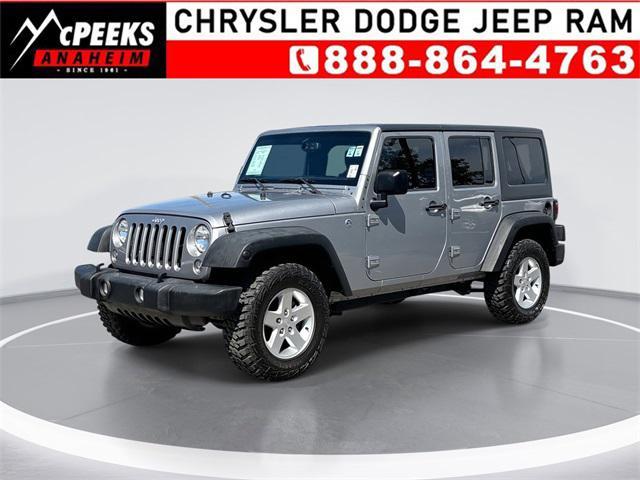 used 2016 Jeep Wrangler car, priced at $23,500