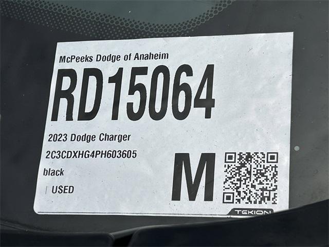 used 2023 Dodge Charger car, priced at $30,995