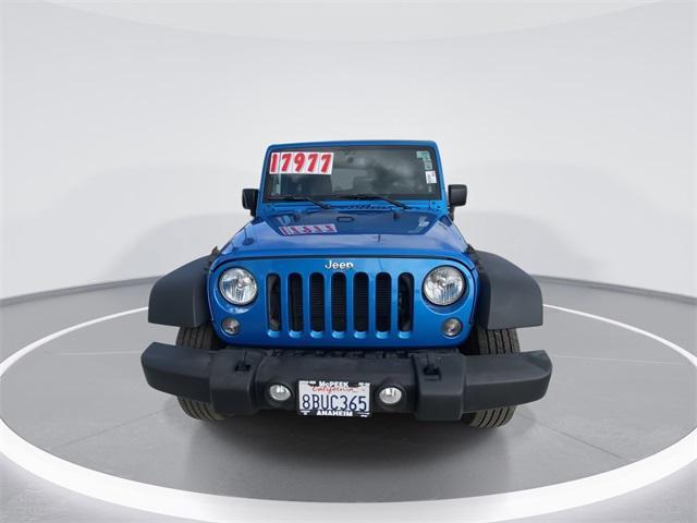 used 2015 Jeep Wrangler car, priced at $16,977