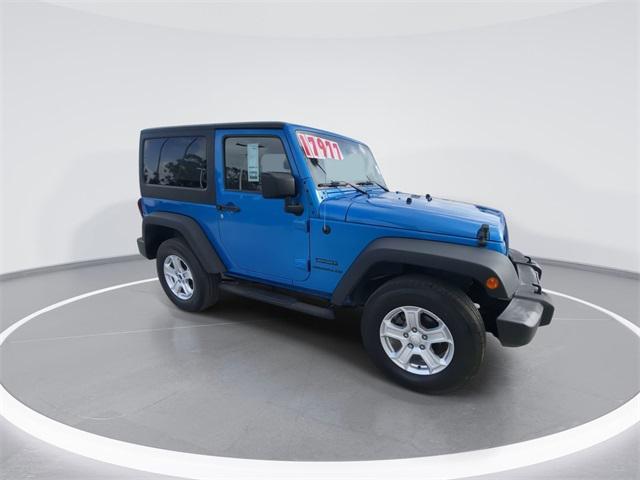 used 2015 Jeep Wrangler car, priced at $16,977