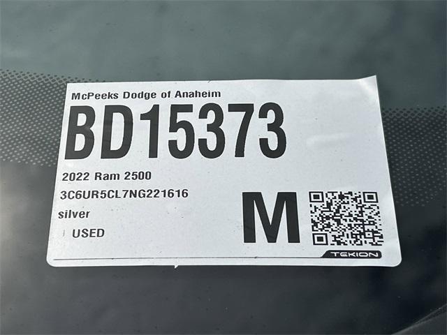used 2022 Ram 2500 car, priced at $54,995