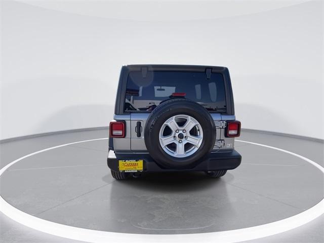 used 2020 Jeep Wrangler Unlimited car, priced at $26,377