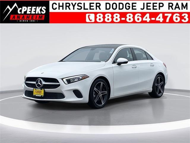 used 2022 Mercedes-Benz A-Class car, priced at $24,900