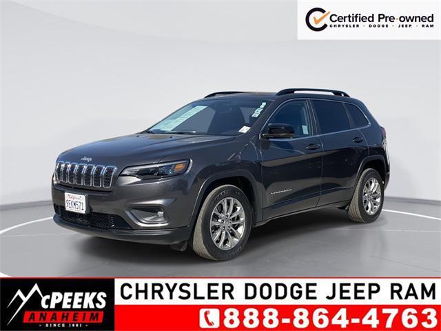 used 2022 Jeep Cherokee car, priced at $20,000