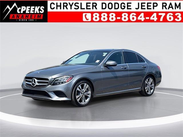used 2021 Mercedes-Benz C-Class car, priced at $25,990