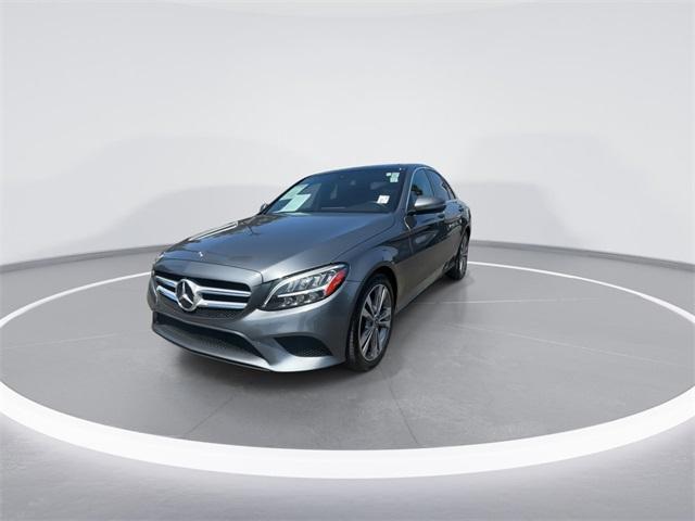used 2021 Mercedes-Benz C-Class car, priced at $25,990