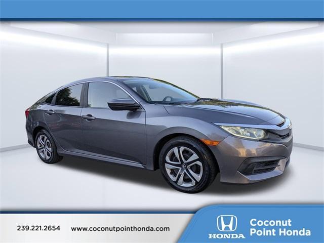 used 2016 Honda Civic car, priced at $12,146