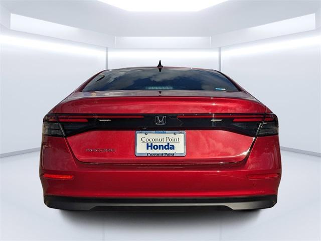 new 2025 Honda Accord car, priced at $31,574