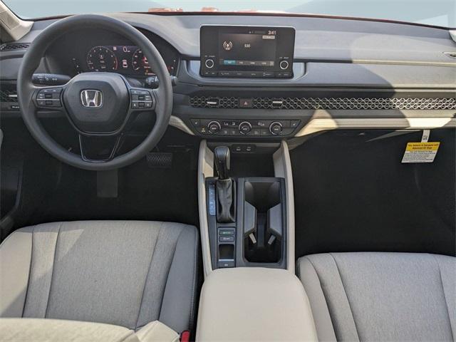 new 2025 Honda Accord car, priced at $30,275