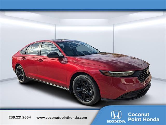 new 2025 Honda Accord car, priced at $31,574
