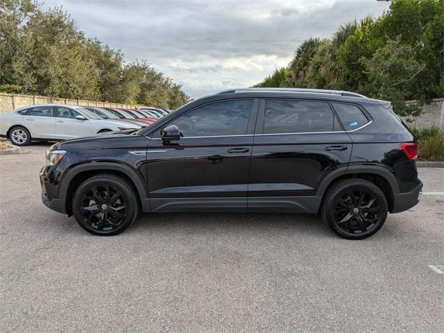 used 2023 Volkswagen Taos car, priced at $16,205