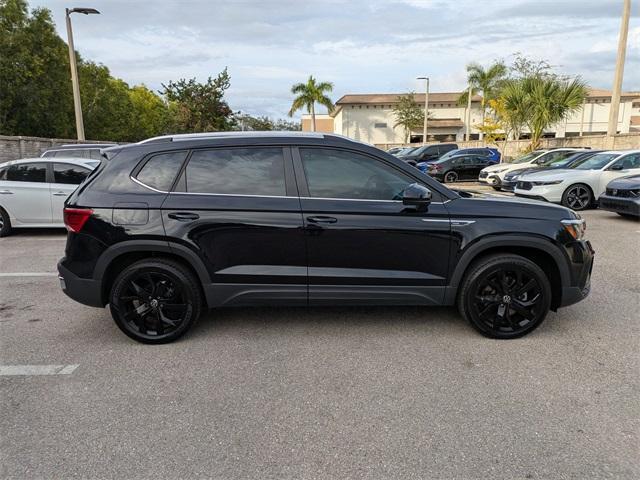 used 2023 Volkswagen Taos car, priced at $16,205