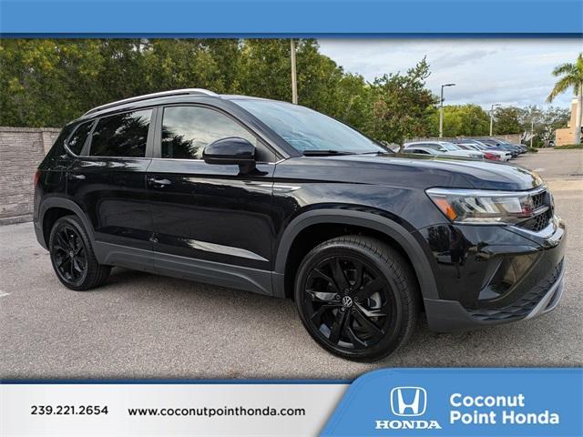 used 2023 Volkswagen Taos car, priced at $16,205