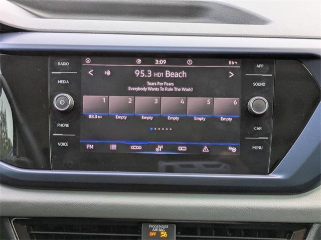 used 2023 Volkswagen Taos car, priced at $16,205