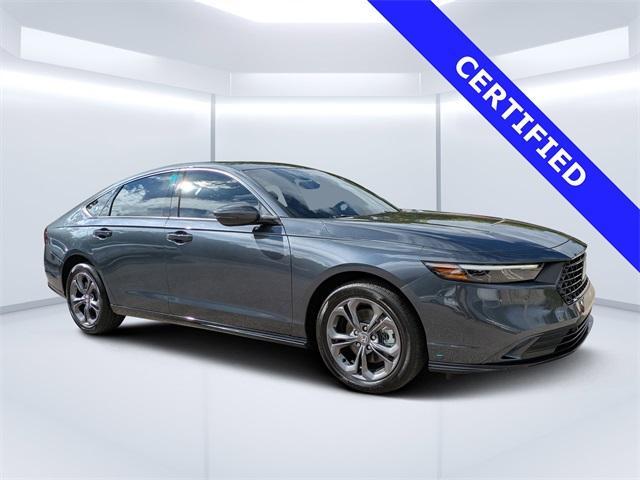 used 2024 Honda Accord Hybrid car, priced at $28,697
