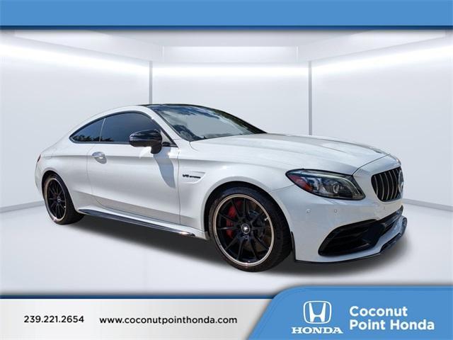 used 2021 Mercedes-Benz AMG C 63 car, priced at $57,938