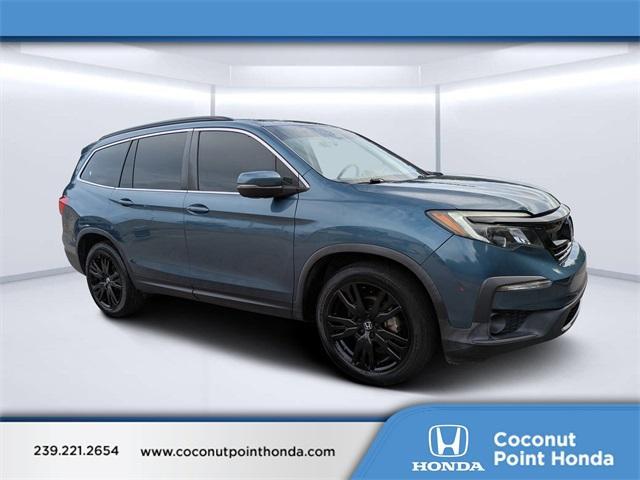 used 2021 Honda Pilot car, priced at $21,384