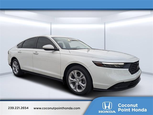 new 2025 Honda Accord car, priced at $29,527