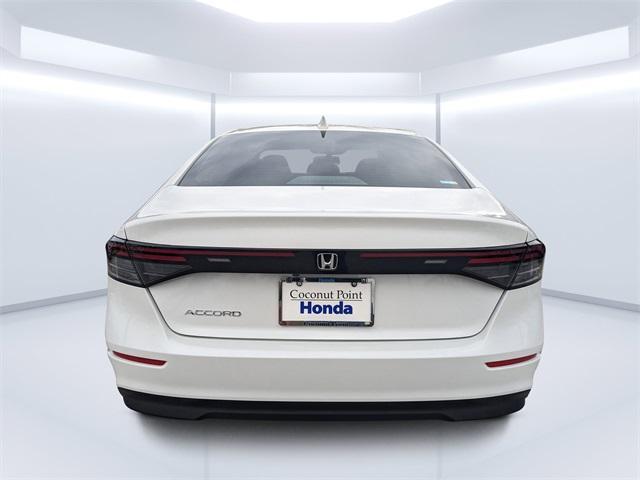 new 2025 Honda Accord car, priced at $29,572