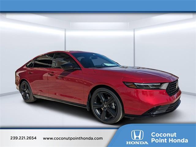 new 2025 Honda Accord Hybrid car, priced at $35,325