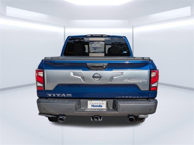 used 2021 Nissan Titan car, priced at $40,707