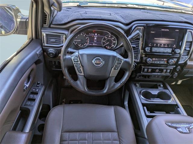 used 2021 Nissan Titan car, priced at $40,707