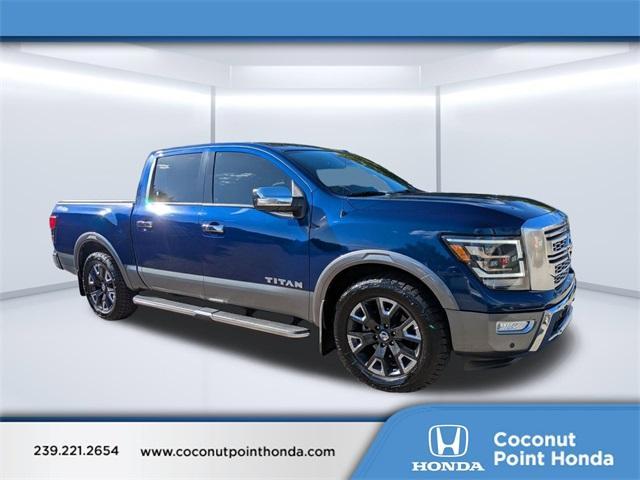 used 2021 Nissan Titan car, priced at $40,707